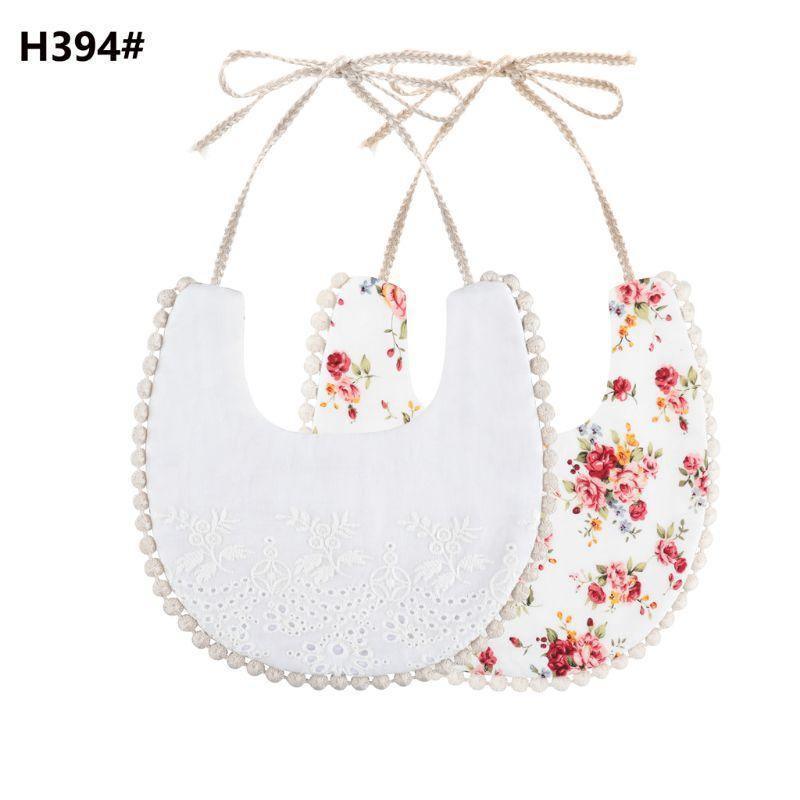 Infant Baby Bib Kid Toddler Dinner Feeding Tassel Double-side Cotton Linen Burp Cloths Saliva Towel For Baby - BIG FRENCHIES