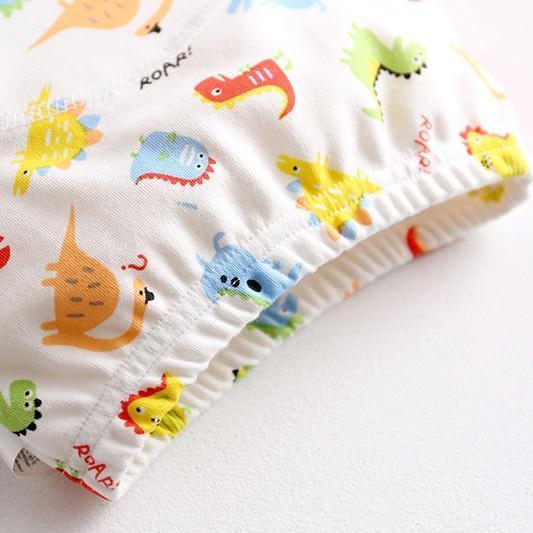 8-layer Pants Baby Diapers Reusable Training Pants Washable Cloth Diapers Waterproof Pants Nappies With Leak-proof Side - BIG FRENCHIES