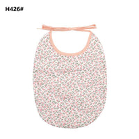 Floral Vintage Newborn Double Side Bibs Boys Girls Waterproof Linen Cotton Saliva Towel - BIG FRENCHIES