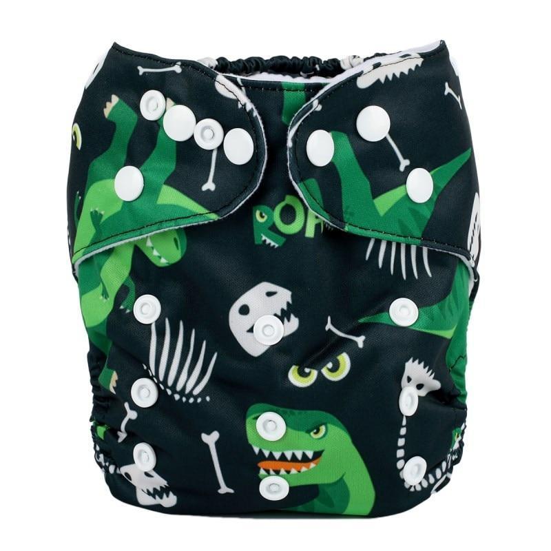 Modrn Printed Baby Pocket Cloth Diaper Nappy Reusable Adjustable Washable Nappies For Baby Boys and Baby Girls In Elegant Style - BIG FRENCHIES