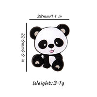 5PCS/SET Silicone Animal Beads BPA Free Baby Teething Beads Toy For Pacifier Clips New Born Silicone Rodent Tiny Rod Baby Teether For Baby Kids - BIG FRENCHIES