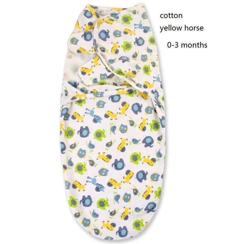 100% Cotton Baby Swaddle Wrap Blanket Newborn Infants Baby Envelop Sleep Bag Sleepsacks For Girls - BIG FRENCHIES