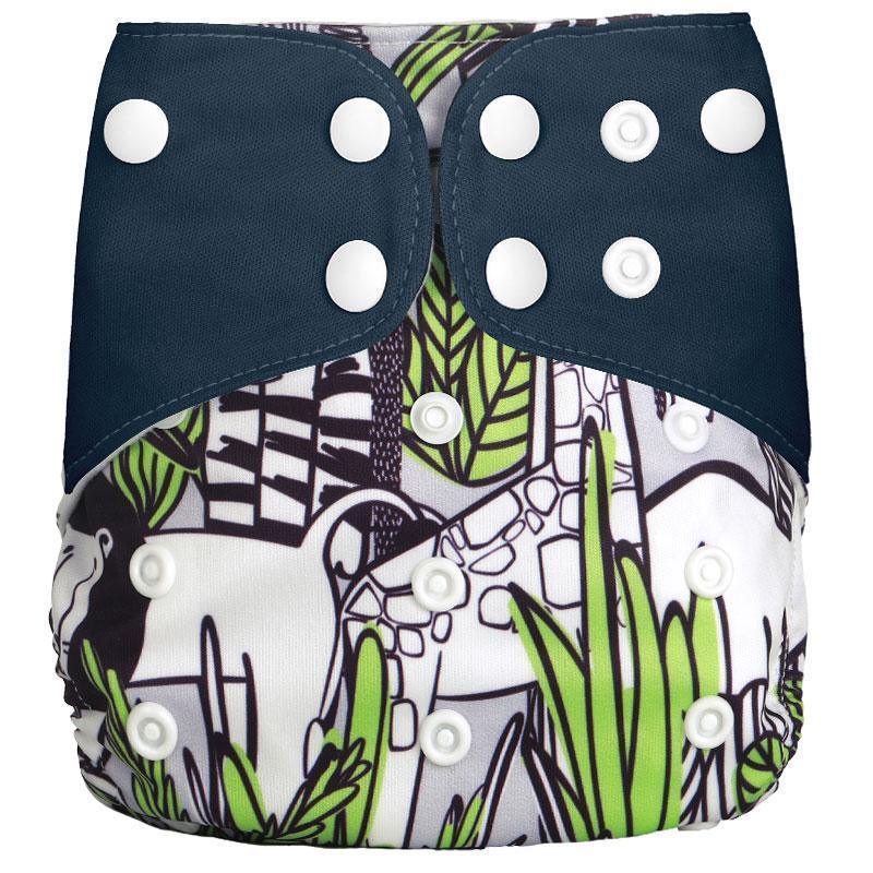 1Pcs Reusable Cloth Diaper Adjustable Baby Nappies Washable Nappy Durable Baby Diaper - BIG FRENCHIES