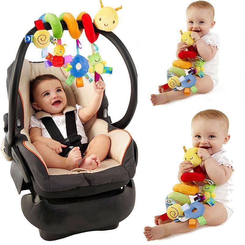 Cute Activity Spiral Crib Stroller Travel Hanging Toys Baby Rattles Toy Colorful For Kids and Baby - BIG FRENCHIES