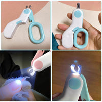 Precision Cat Nail Clipper with Safety Guard and LED Light - BIG FRENCHIES