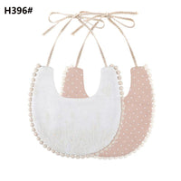 Infant Baby Bib Kid Toddler Dinner Feeding Tassel Double-side Cotton Linen Burp Cloths Saliva Towel For Baby - BIG FRENCHIES