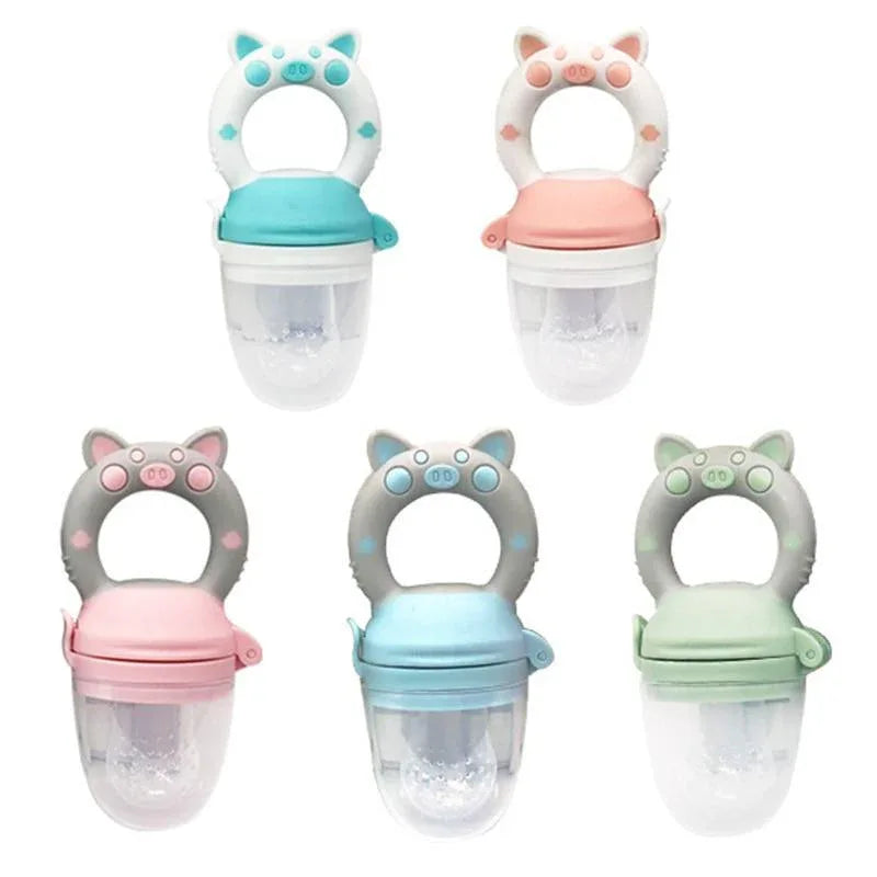 Nipple Fresh Food Silicone Baby Pacifiers Feeder Kids Fruit Feeding Nipple Safe Supplies Nipple Teat For Kids - BIG FRENCHIES