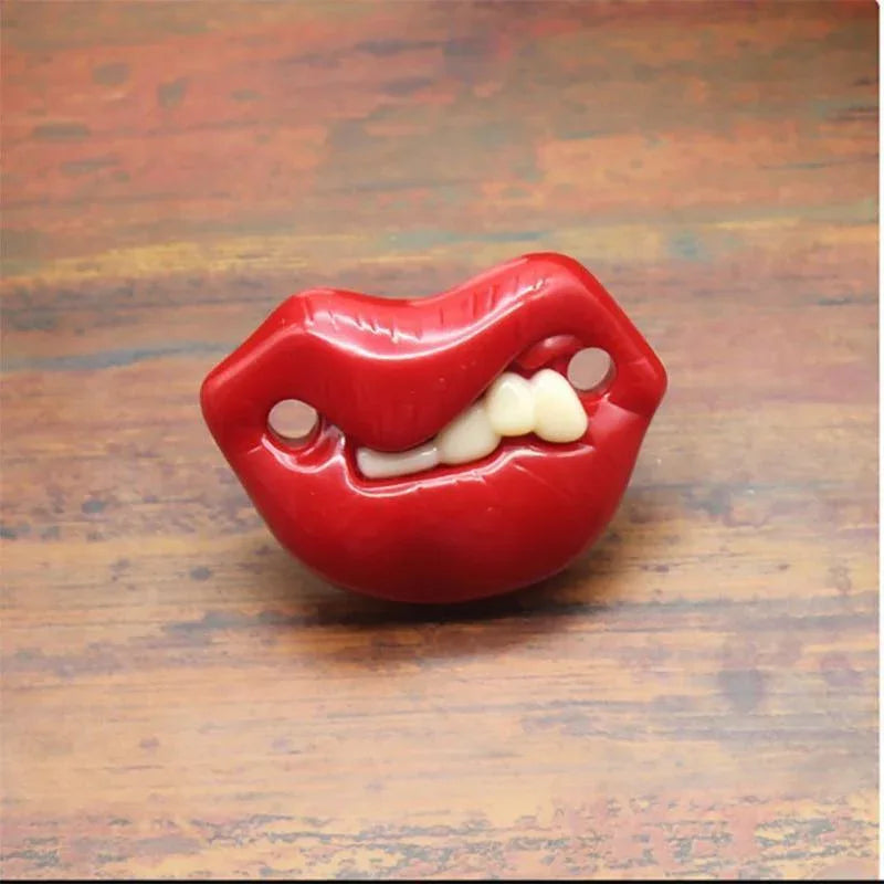Baby Pacifier Soother Silicone Funny Nipple Dummy Baby Joke Prank For Toddler Nipples Teether Pacifier - BIG FRENCHIES