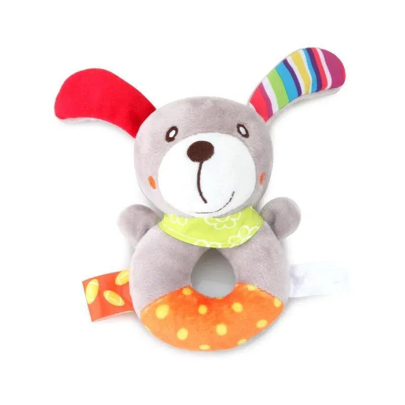 Newborn Baby Toys 0-12 Months Cartoon Baby Plush Rattle Mobile Bell Toy Infant Toddler Early Educational Toys For Kids - BIG FRENCHIES