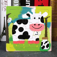 Wood Puzzles Children Adults Vehicle Puzzles Wooden Toys Learning Education Environmental Assemble Toy Educational Games For Baby and Kids - BIG FRENCHIES