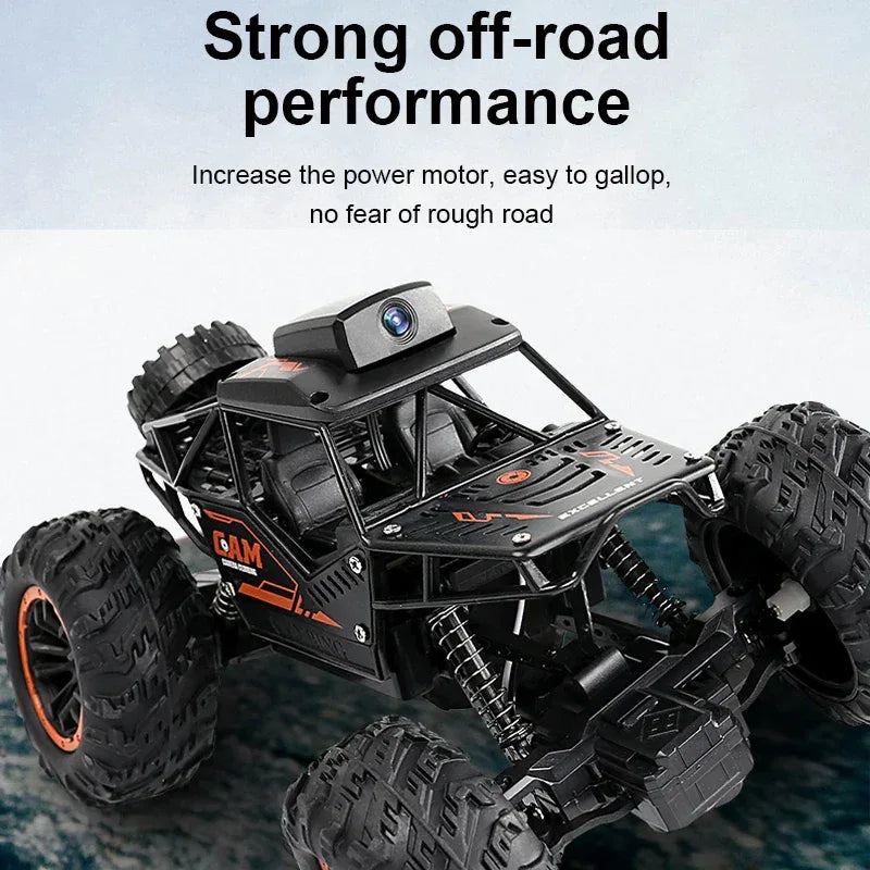 RC Car With HD Camera FPV WIFI Remote Control Stunt SUV Toy - BIG FRENCHIES