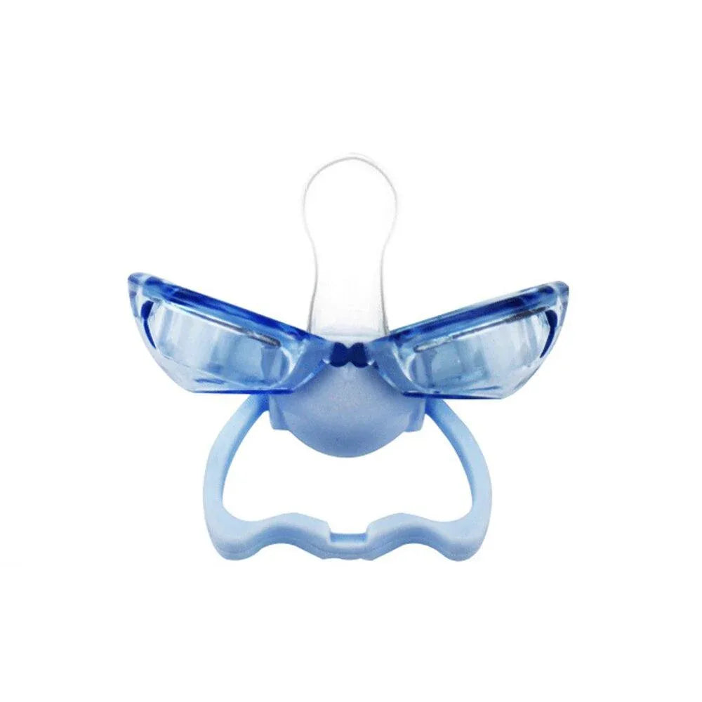 Modern Uniqeu Baby Infant Kids Pacifier Silicone Nipple Cradle Case Holder Travel Storage Cover Anti-drop Pacifiers For Baby and Kids 2 in 1 - BIG FRENCHIES