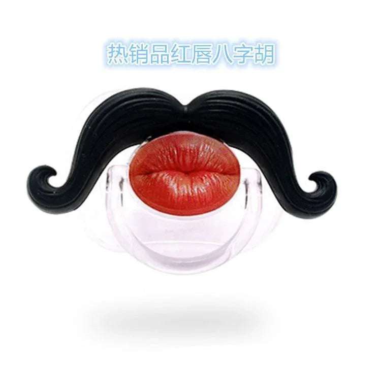 Interesting Modern Trend NEW Food Grade Silicone Funny Baby Pacifier Clips Nipple Holder For Pacifier For Baby - BIG FRENCHIES