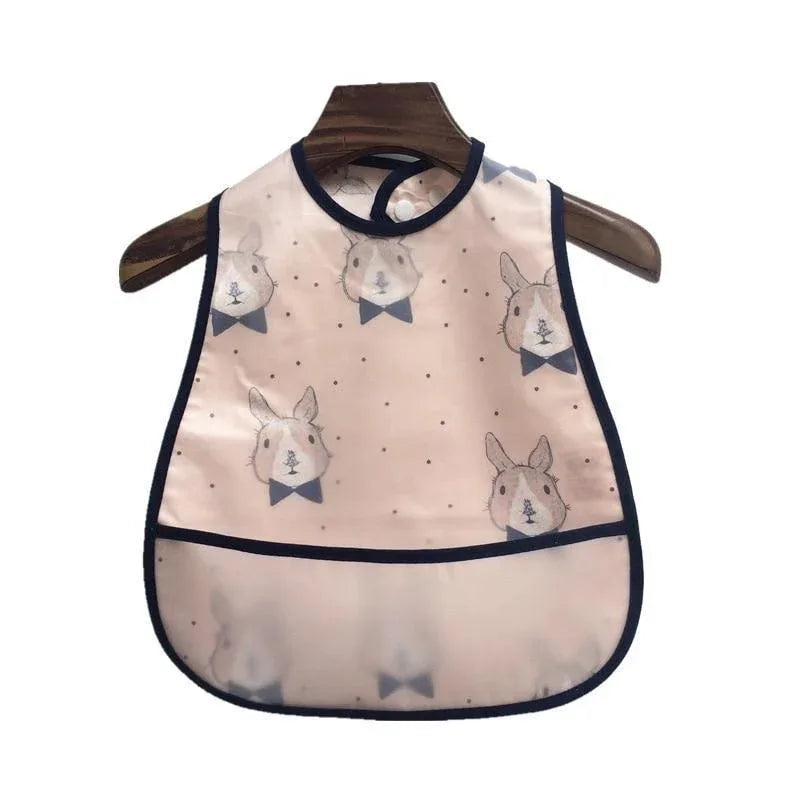 Adjustable Baby Bibs Waterproof Lunch Feeding Bibs Baby Cartoon Feeding Cloth Children Baby Bib for Kids - BIG FRENCHIES