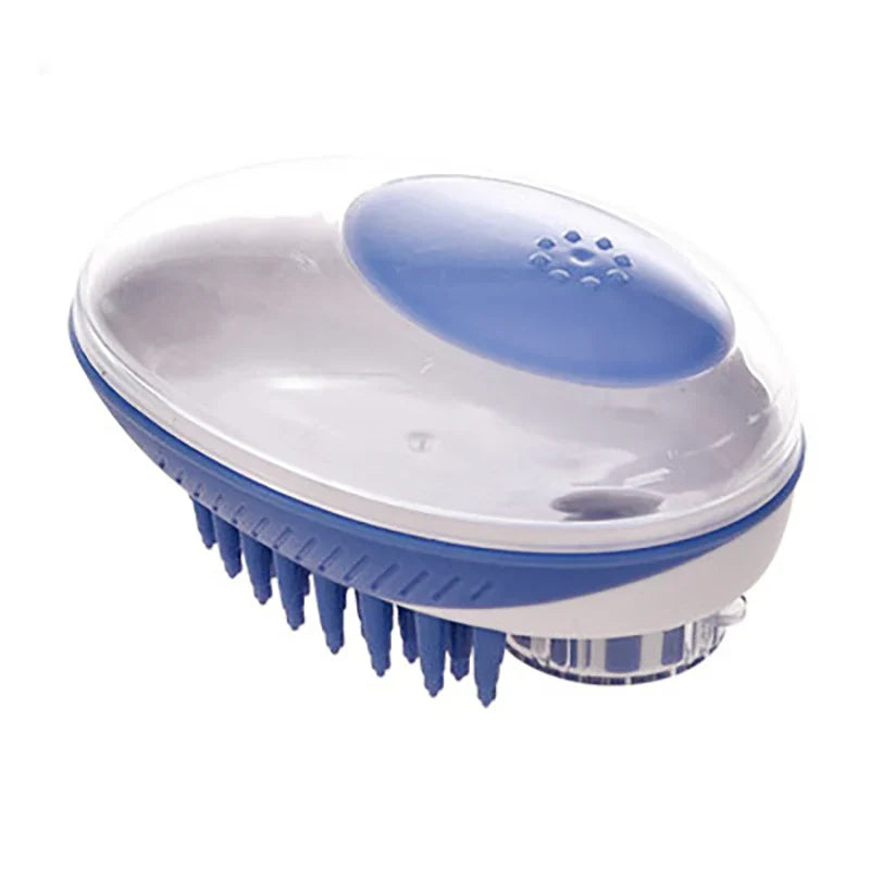 2-in-1 Pet Bath Brush – Soft Silicone Dog Cat Grooming & Massage Comb - BIG FRENCHIES