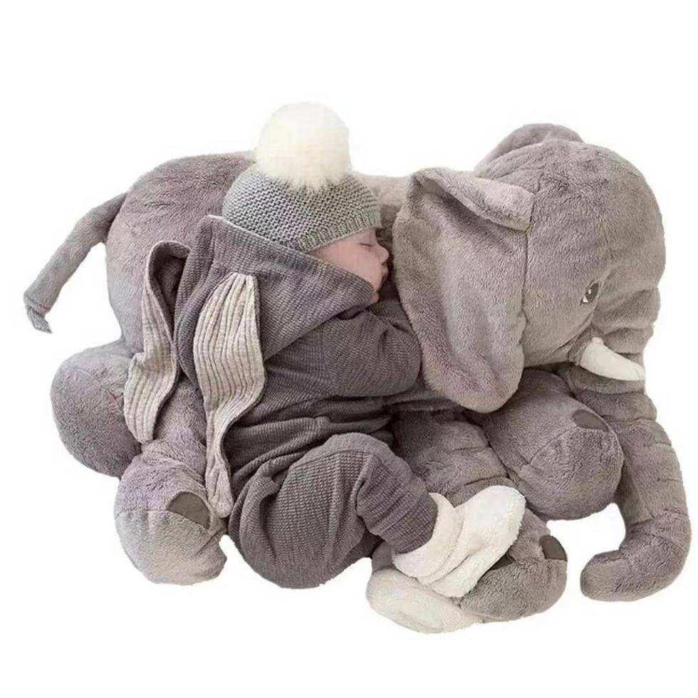 Kids Elephant Soft Pillow Large Elephant Toys Stuffed Animals Plush Toys Baby Plush Doll Infant Toys Children Gift - BIG FRENCHIES