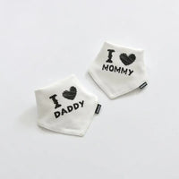 2 Pcs Baby Bibs Bandana Cotton Double Layers Drool Bib For Boys And Girls Triangle Bibs Infant Towel - BIG FRENCHIES