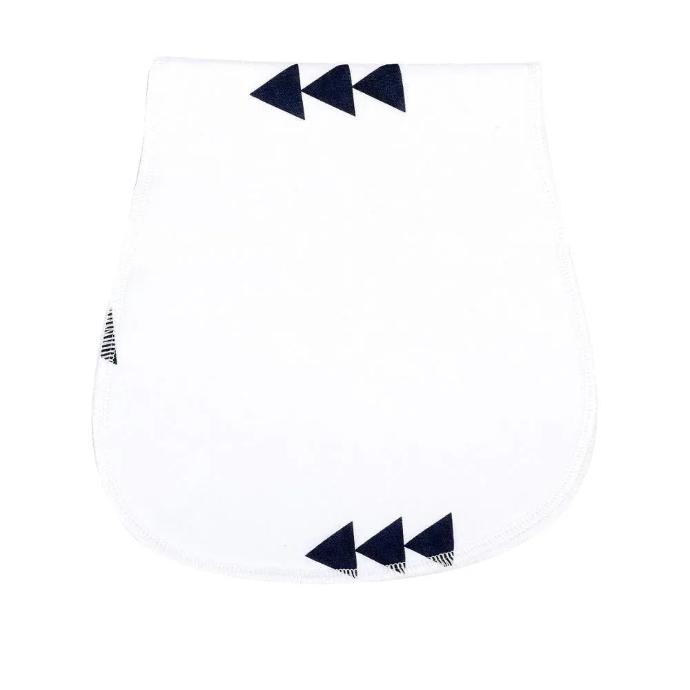 New Baby 100% Cotton Three Layers Waterproof Lightweight Natural Burp Curved Bibs For Baby Accessories - BIG FRENCHIES
