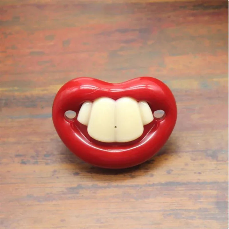 Baby Pacifier Soother Silicone Funny Nipple Dummy Baby Joke Prank For Toddler Nipples Teether Pacifier - BIG FRENCHIES
