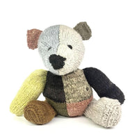 Wool Knit Buddy | Dee the Patchwork Bear - BIG FRENCHIES