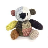 Wool Knit Buddy | Dee the Patchwork Bear - BIG FRENCHIES