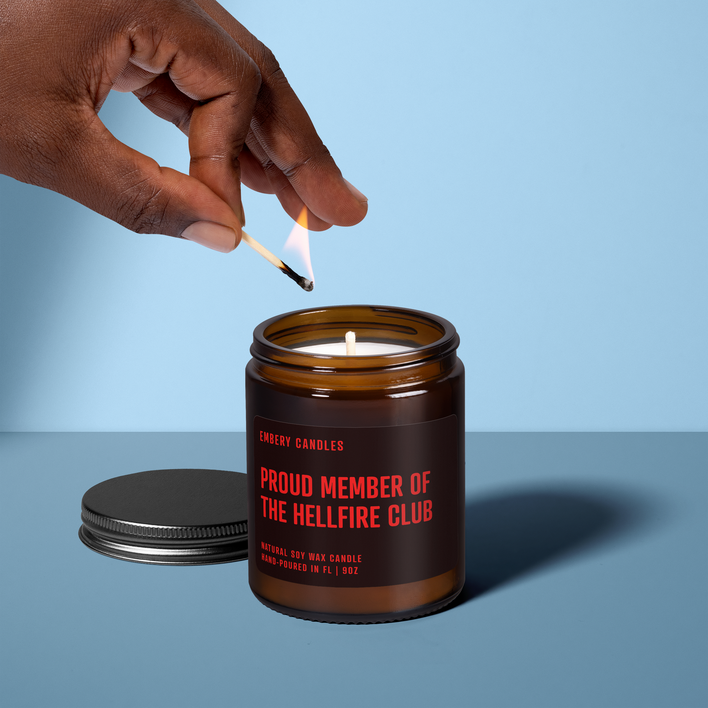 Proud Member of the Hellfire Club | Soy Wax Scented Candle