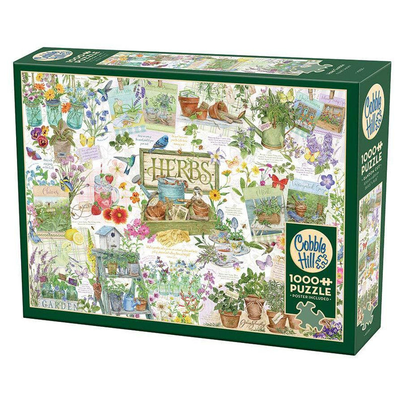 Herb Garden 1000 Piece Jigsaw Puzzle Cobble Hill - BIG FRENCHIES
