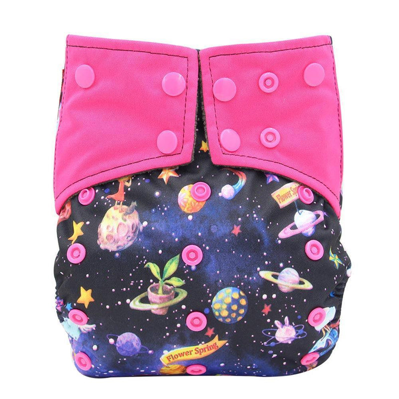 All-In-One Cloth Diaper for Baby Bamboo Charcoal Eco-friendly Baby Cloth Diaper - BIG FRENCHIES