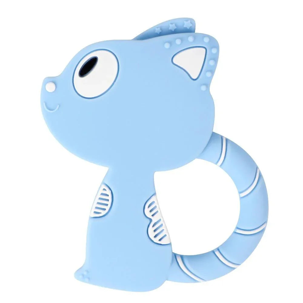 New Animal Style Baby Silicone Teether Food Grade Toys Teething Nursing Silicone BPA Silicone Teether - BIG FRENCHIES