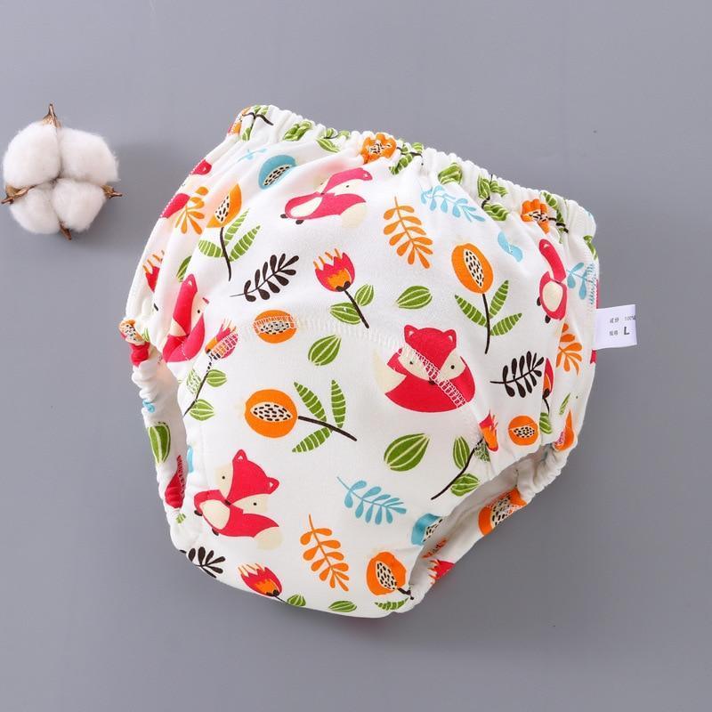 Baby Training Pants Cloth Diapers Washable 6 Layers Gauze Cover Breathable Spring Reusable Newborn Diaper Nappies For Baby and Kids - BIG FRENCHIES