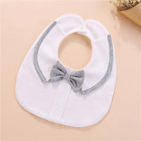 Modern Luxury Baby Bibs For Boys Cotton Newborn Bow Baby Girls Bibs Cute Boys Burp Cloth Infant Saliva Towels - BIG FRENCHIES