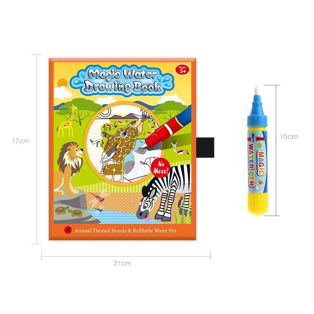Magic Water Drawing Books Coloring Books Doodle & Magic Pen Painting Drawing Board Children Painting Toys Birthday Gifts - BIG FRENCHIES
