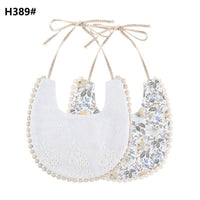 Infant Baby Bib Kid Toddler Dinner Feeding Tassel Double-side Cotton Linen Burp Cloths Saliva Towel For Baby - BIG FRENCHIES