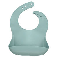 Silicon Breastplate Baby Bib Waterproof Solid Infant Bandana Bibs Newborn Feeding Burp Cloth Bib For Kids - BIG FRENCHIES