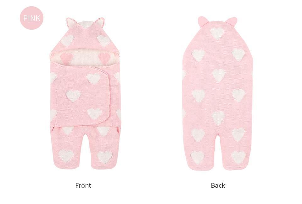 Baby Sleeping Bags Envelope Winter Warm Knitted Sleep sacks for Newborn Infant Stroller Bed Swaddle. - BIG FRENCHIES