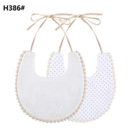 Infant Baby Bib Kid Toddler Dinner Feeding Tassel Double-side Cotton Linen Burp Cloths Saliva Towel For Baby - BIG FRENCHIES