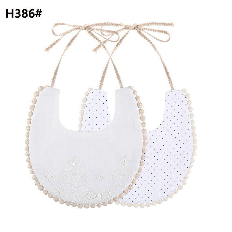 Infant Baby Bib Kid Toddler Dinner Feeding Tassel Double-side Cotton Linen Burp Cloths Saliva Towel For Baby - BIG FRENCHIES