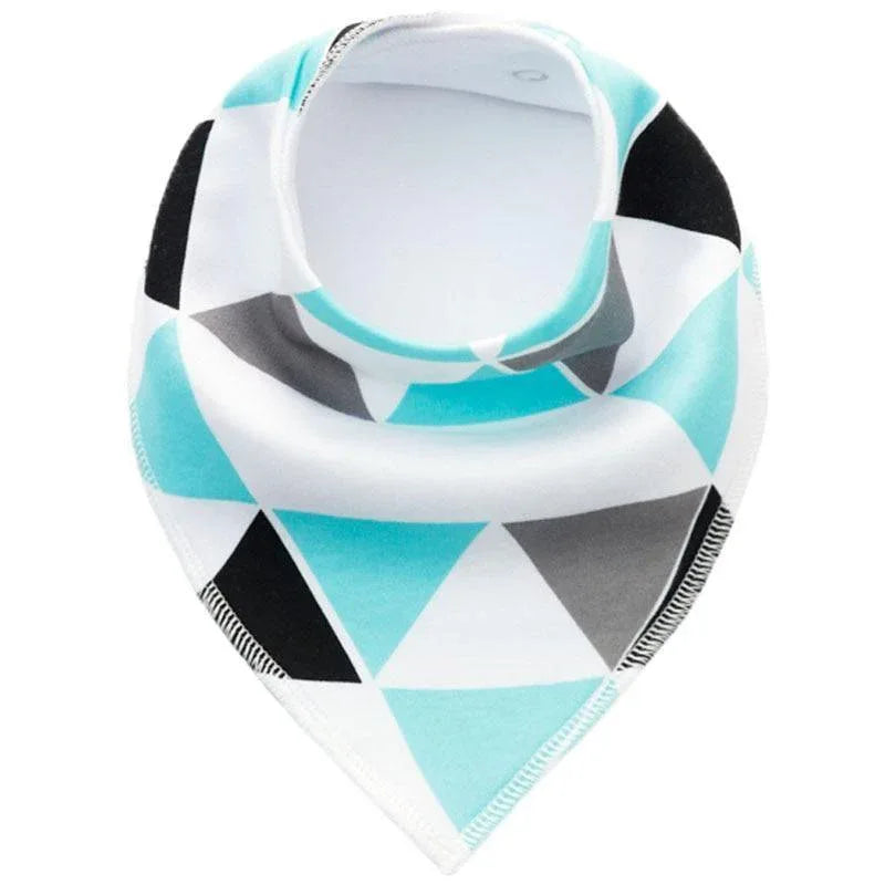 Baby Bibs Triangle scarf Cotton Cartoon Child Bandana Bib Dribble Bibs Newborn BIb for Kids - BIG FRENCHIES