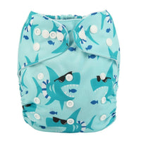 Modrn Printed Baby Pocket Cloth Diaper Nappy Reusable Adjustable Washable Nappies For Baby Boys and Baby Girls In Elegant Style - BIG FRENCHIES