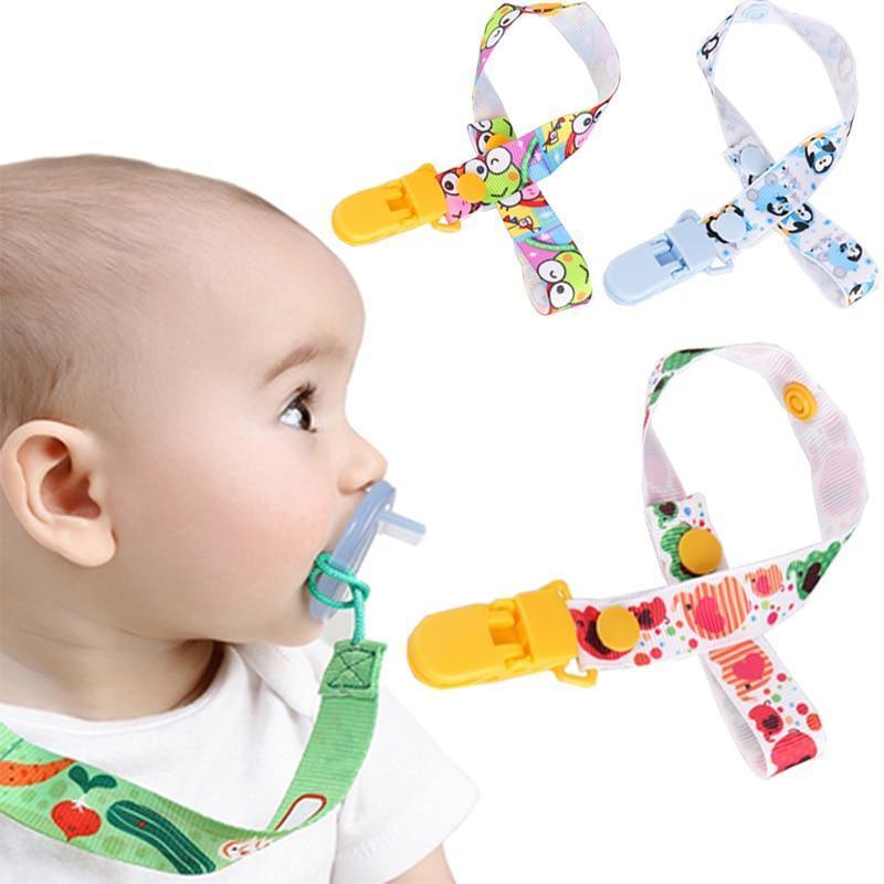 Children Pacifier Holder Clips Soother Holder Pacifier Clip Pacifier Chain Clip Nipple Holder For Baby Kids Pacifier - BIG FRENCHIES