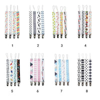 4PCS/SET Infant Pacifier Clips Holder Clip Nursing Teether Clip Nipple Holder Baby Pacifier Clip Soother Holder for Pacifier for Kids and Baby - BIG FRENCHIES