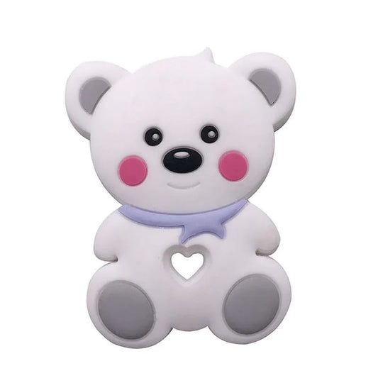 Food Grade Silicone Teethers Animal Fox Koala Teether Baby Silicone Chew Charms Kids Teething Gift Toddler Toys - BIG FRENCHIES