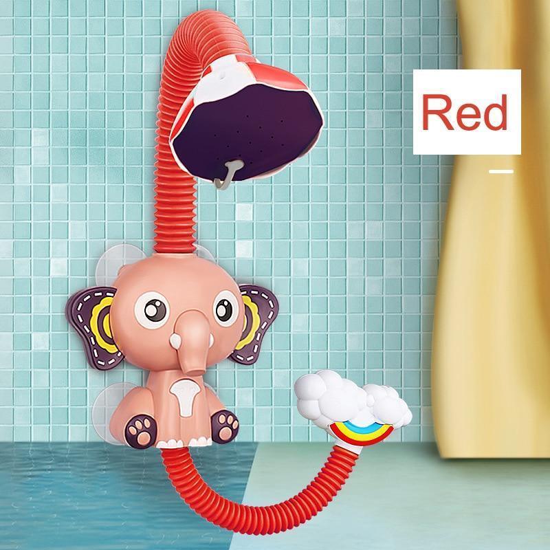 Baby Learning Colorful Bath Toys Game Elephant Shower Electric Water Spray Toy For Kids Swimming Fun Bathroom Toys - BIG FRENCHIES