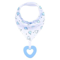 100% Organic Cotton Super Absorbent And Soft Unisex Baby Bandana Drool Bibs And Teething Toys For Newborn - BIG FRENCHIES