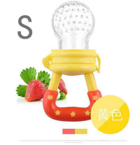 Silicone Baby Pacifier Feeder Cartoon Animal Infant Nipple Holder Newborn Fruit pacifier Tetine Silicona Nipple Bit - BIG FRENCHIES