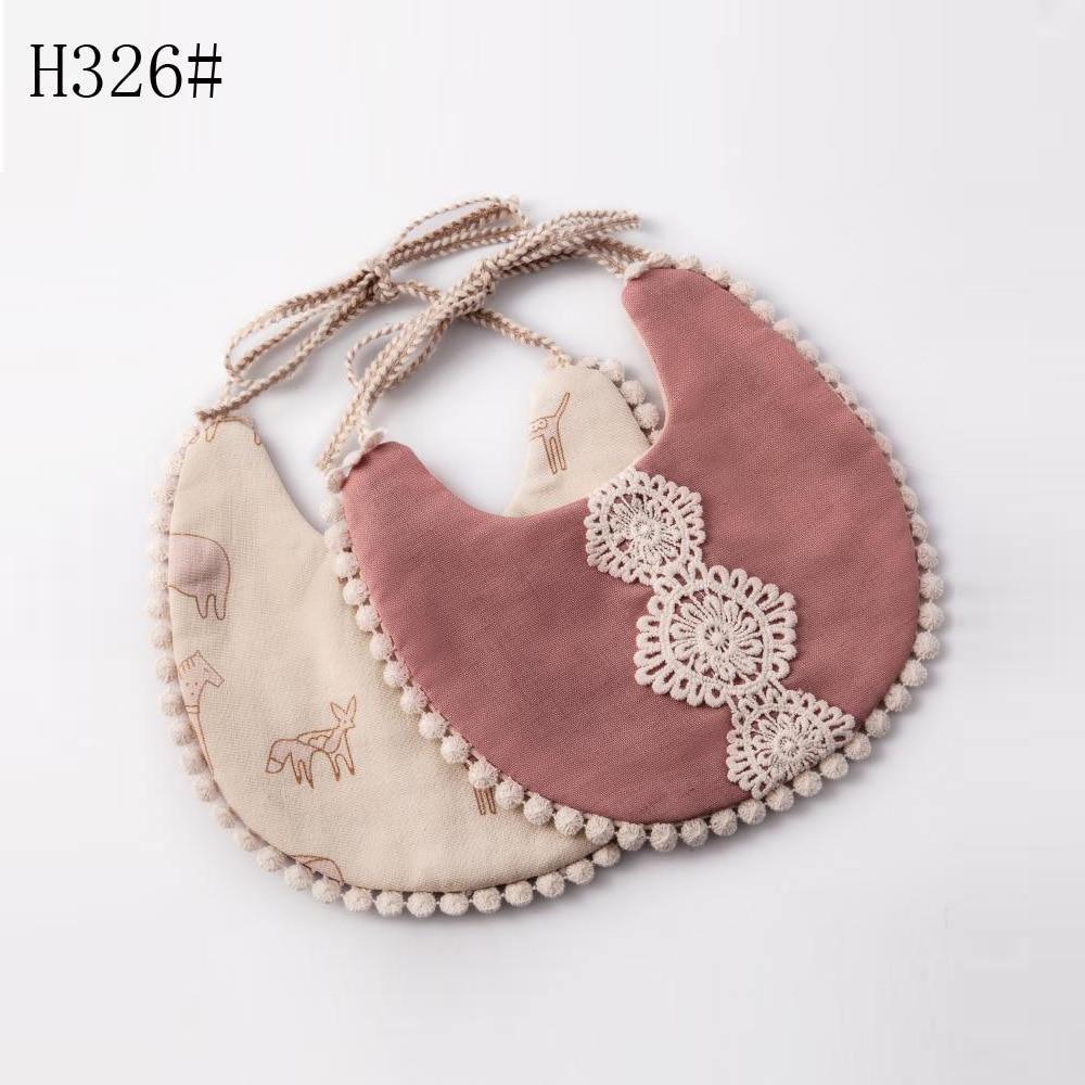 Newborn Baby Boys Girls Cute Saliva Towel Feed e Cotton Bibs Dribble Scarf For Baby Kids - BIG FRENCHIES