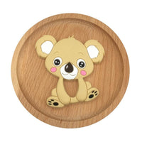 1pc Unique Baby Koala Silicone Teether Teething Chew Toy Nursing Tool Pendant Food Grade Silicone - BIG FRENCHIES