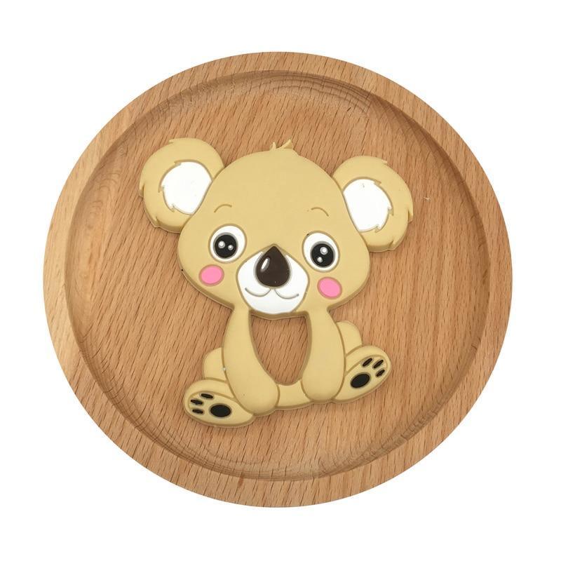 1pc Unique Baby Koala Silicone Teether Teething Chew Toy Nursing Tool Pendant Food Grade Silicone - BIG FRENCHIES