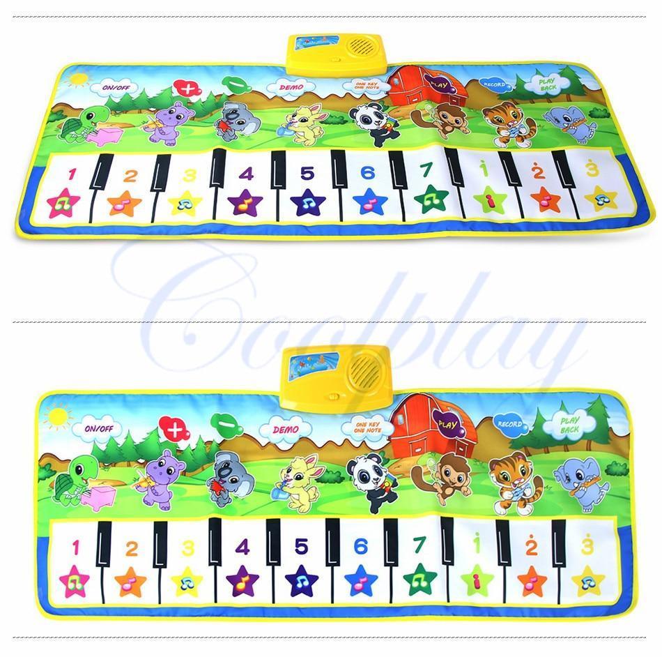 Musical Mat With Animal Voice Baby Piano Playing Carpet Music Game Instrument Toys Early Educational Toys For Kids - BIG FRENCHIES