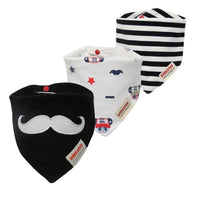 Cartoon Cotton Newborn Baby Boys and Girls Bibs Baby Towel Scarf Children Cravat Infant Kids Scarf - BIG FRENCHIES